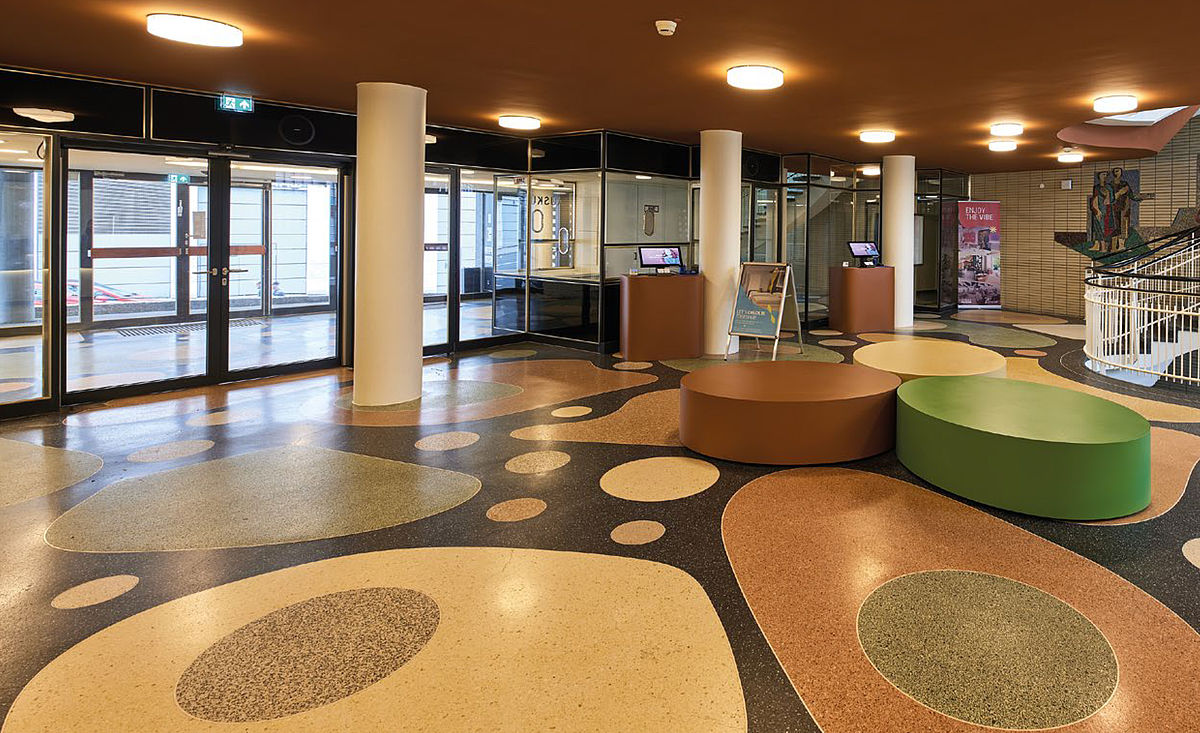 Terrazzo-Kunst aus den 50ern