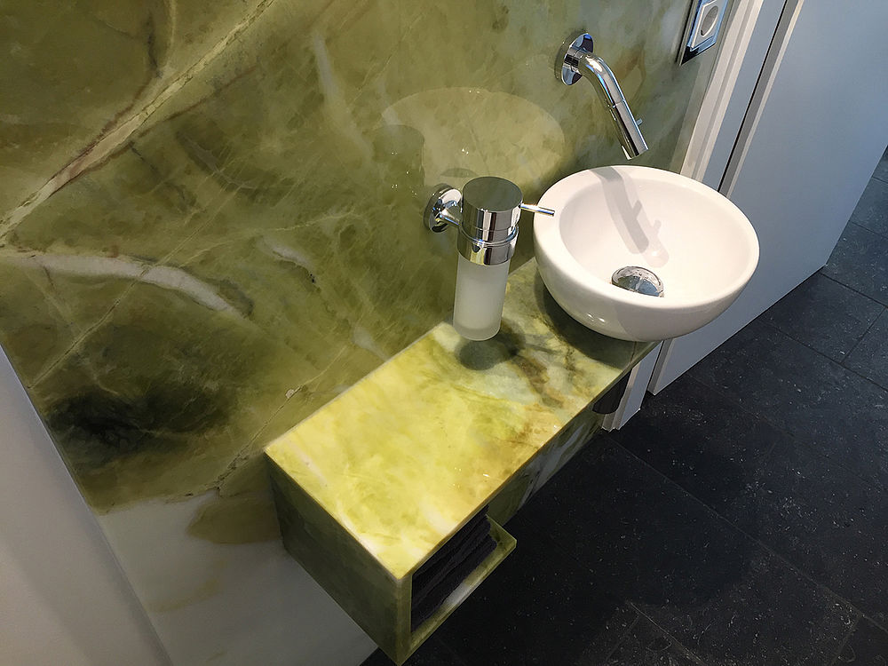 Green Abbey / Belgisch Granit – Bäder Projekt