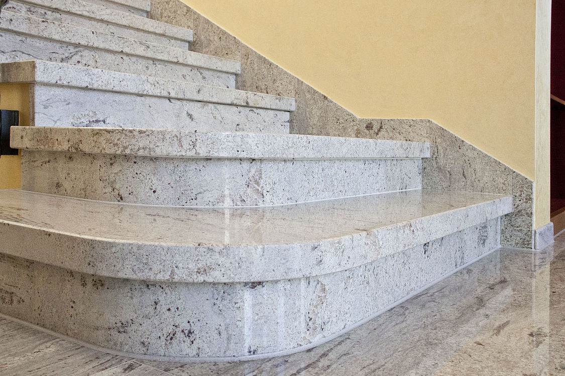 Juparana Bianco – Treppen Projekt